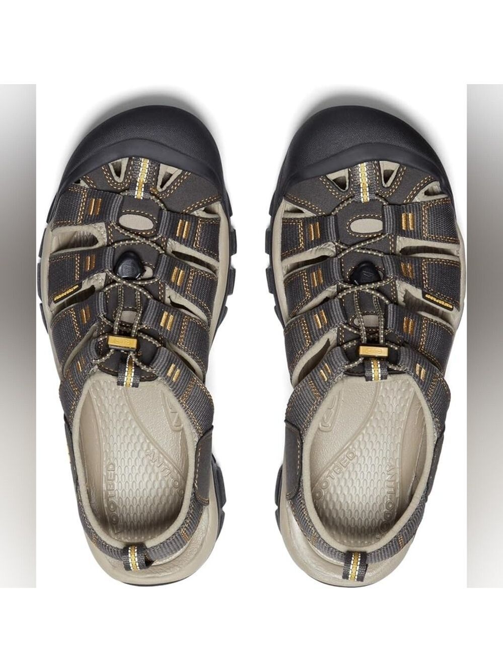 KEEN 1008399 Men's Newport H2 Sandals Washable Shoes SIZE 7.5 Bungee Lace